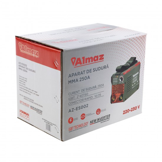 Aparat de sudura Invertor Almaz 250 A Model 2019