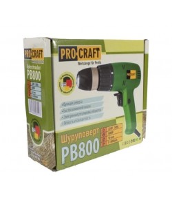 Autofiletanta cu fir Procraft PB800, 800W, 800RPM, mandrina 0.8-10mm