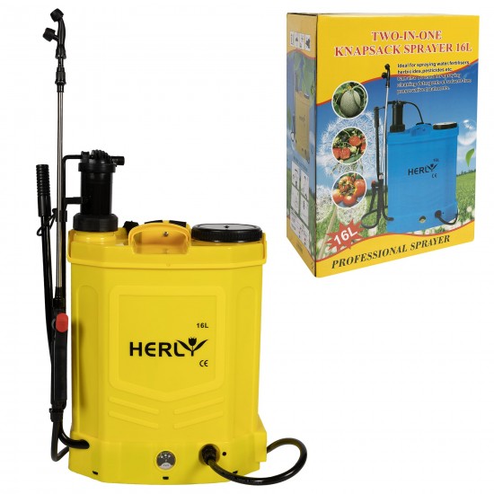 Pompa stropit 2 in 1 (acumulator+manuala) Herly