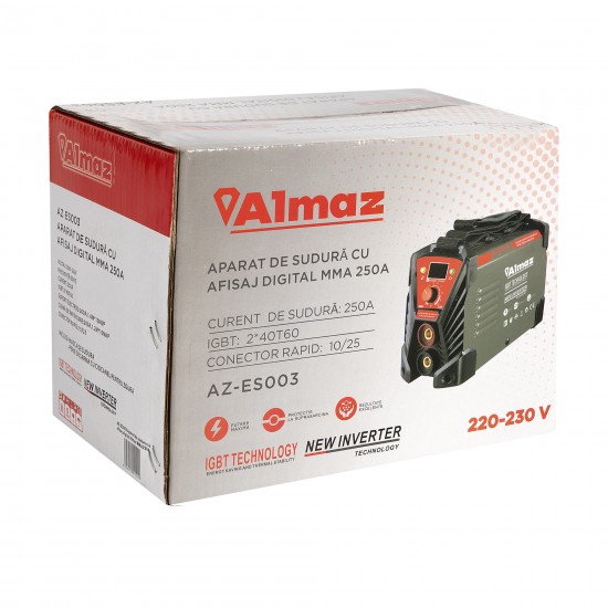 Aparat de sudra Invertor Almaz AZ-ES003 250A