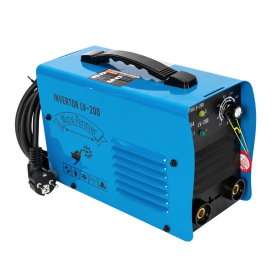 Aparat de sudura cu invertor LV200 Micul Fermier, Invertor, MMA, 200 A