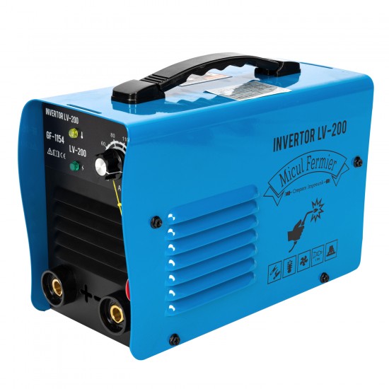 Aparat de sudura cu invertor LV200 Micul Fermier, Invertor, MMA, 200 A