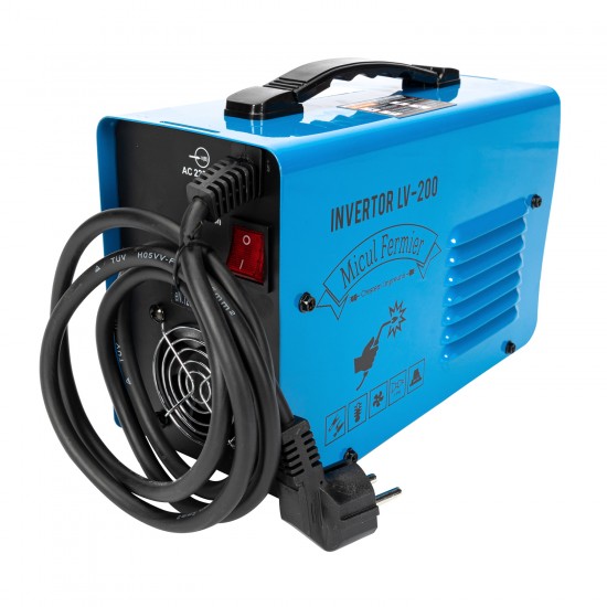 Aparat de sudura cu invertor LV200 Micul Fermier, Invertor, MMA, 200 A