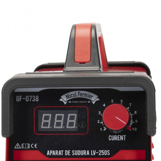 Aparat de sudura cu invertor LV250S Micul Fermier, Invertor, MMA, 250 A