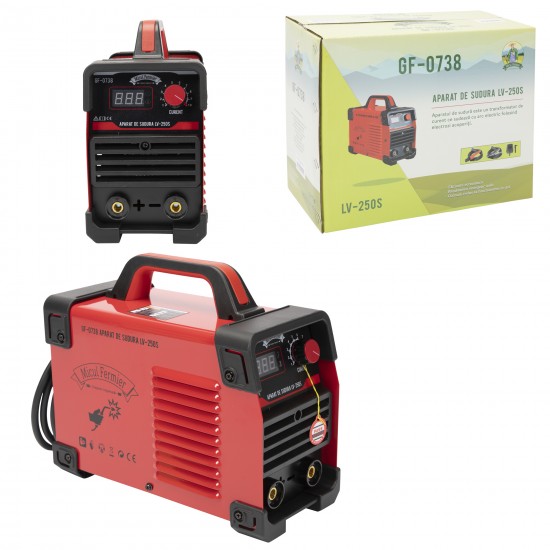 Aparat de sudura cu invertor LV250S Micul Fermier, Invertor, MMA, 250 A