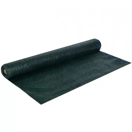 Plasa de umbrire Micul Fermier, 2x10m, 120g/mp, grad de umbrire 90%, material HDPE, protectie UV
