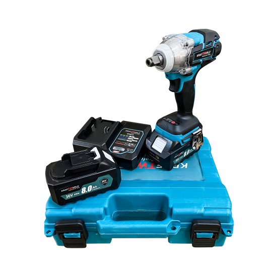 Bormasina cu impact si insurubat KraftWorld 36V 8Ah Bormasina cu impact si insurubat KraftWorld 36V 8Ah
