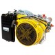 Yihu YH188FE/A - Motor benzina 13CP, 389cc, 1C 4T OHV, ax conic, auto Yihu YH188FE/A - Motor benzina 13CP, 389cc, 1C 4T OHV, ax conic, auto