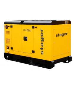  Generator insonorizat diesel trifazat Stager YDY22S3 20kVA, 29A, 1500rpm
