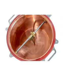 Cazan pentru tuica cu amestecator cupru 35 l Cazan pentru tuica cu amestecator cupru 35 l