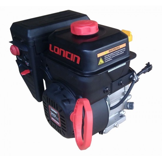 Loncin G210FS - Motor benzina 7.0CP, 212cc, 1C 4T OHV, ax pana