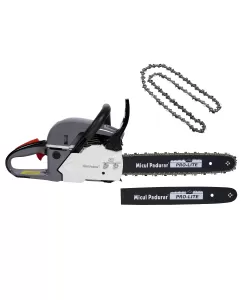 Motoferastrau (Drujba) Micul Padurar 6800 cu 2 lanturi si 2 lame, 3 cp, lama 40 cm Motoferastrau (Drujba) Micul Padurar 6800 cu 2 lanturi si 2 lame, 3 cp, lama 40 cm