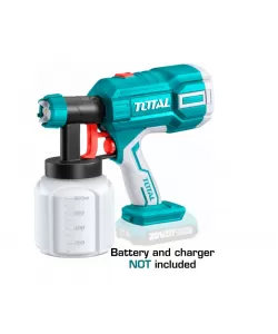 Pistol de vopsit TOTAL - 800ml, 20V - nu include acumulator si incarcator Pistol de vopsit TOTAL - 800ml, 20V - nu include acumulator si incarcator