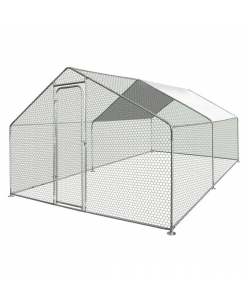 Cotet (tarc) pasari 3x4x1.95m otel galvanizat