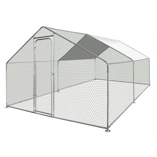 Cotet (tarc) pasari 3x4x1.95m otel galvanizat