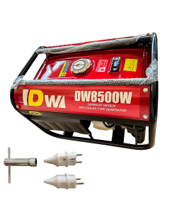 Produs resigilat Generator pe benzina herzberg   Monofazat 3500W Pornire Manuala