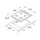 Pachet Incorporabil Cuptor Hausberg HB-8051AB, Plita incorporabila Hausberg HB-561, Hota incorporabila telescopica Hausberg HB 1280