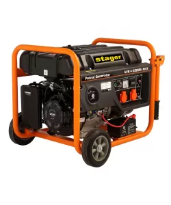 Generator open frame benzina Stager GG 7300EW monofazat, pornire electrica Generator open frame benzina Stager GG 7300EW monofazat, pornire electrica