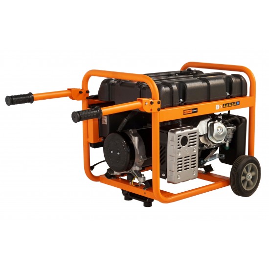 Generator open frame benzina Stager GG 7300EW monofazat, pornire electrica