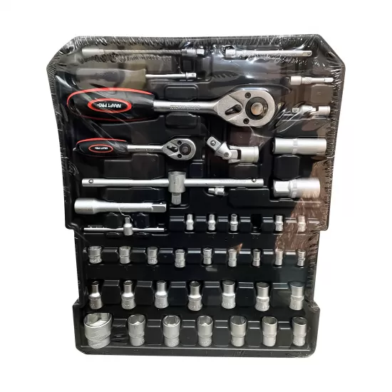 Trusa de scule Profesionala 599 Piese KRAFT PRO +Troler transport