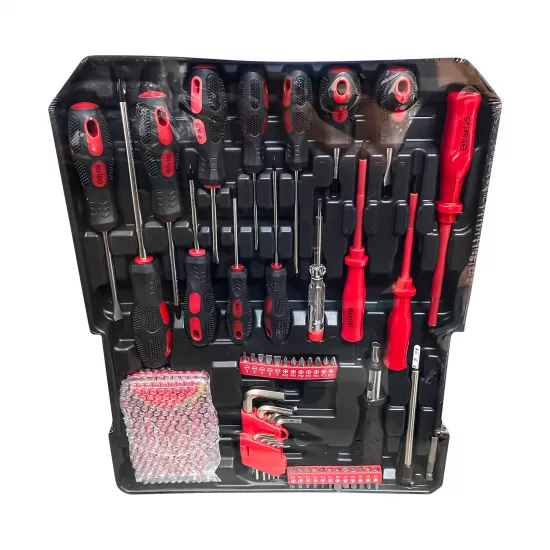 Trusa de scule Profesionala 599 Piese KRAFT PRO +Troler transport