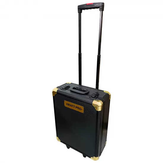 Trusa de scule Profesionala 599 Piese KRAFT PRO +Troler transport