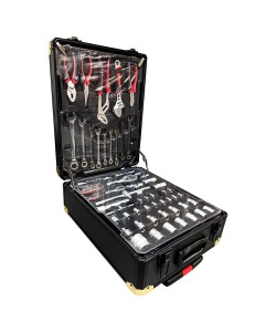 Trusa de scule Profesionala 599 Piese KRAFT PRO +Troler transport