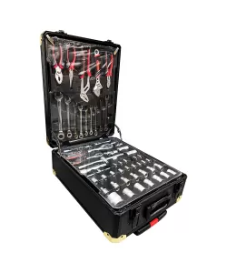 Trusa de scule Profesionala 599 Piese KRAFT PRO +Troler transport