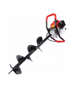 Motoburghiu foreza de pamant Gospodarul Profesionist ED520 - 5.5 CP, 3 burghie incluse (100,150,200mm)