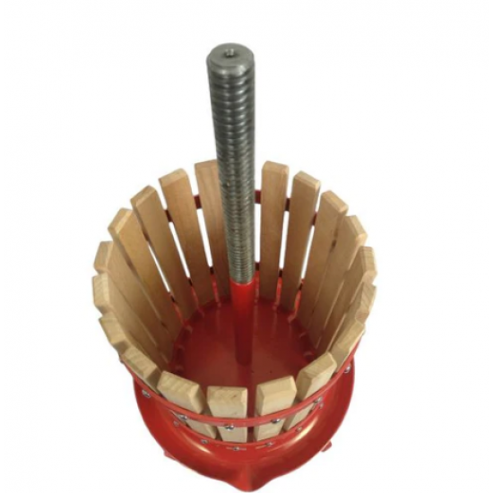 Presa manuala pentru struguri din lemn, ELEFANT FP-6, 6L