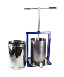 Set Zdrobitor struguri manual, Ural, 300Kg/Ora, 22L + Teasc Presa Vilen 25L Inox Set Zdrobitor struguri manual, Ural, 300Kg/Ora, 22L + Teasc Presa Vilen 25L Inox