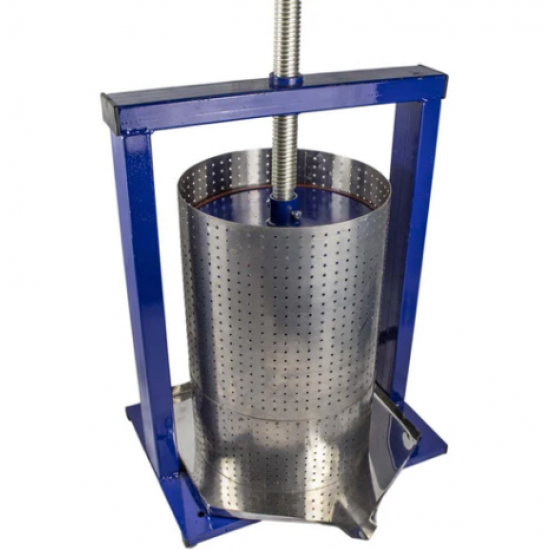 Set Zdrobitor struguri manual, Ural, 300Kg/Ora, 22L + Teasc Presa Vilen 25L Inox Set Zdrobitor struguri manual, Ural, 300Kg/Ora, 22L + Teasc Presa Vilen 25L Inox