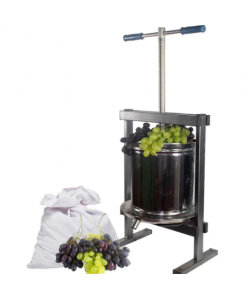 Set Zdrobitor Struguri Elefant HGP-50S, 180kg/Ora + Teasc inox VILEN 15L