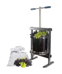 Set Zdrobitor Struguri Elefant HGP-50S, 180kg/Ora + Teasc inox VILEN 15L