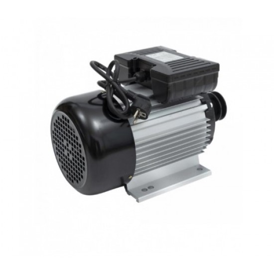 Motor electric monofazat, DDT, 3000 W, 3000 rpm, 2 condensatori, corp aluminiu