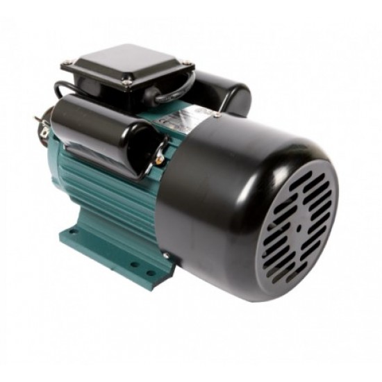 Motor electric monofazat, DDT, 3000 W, 3000 rpm, 2 condensatori, corp fonta