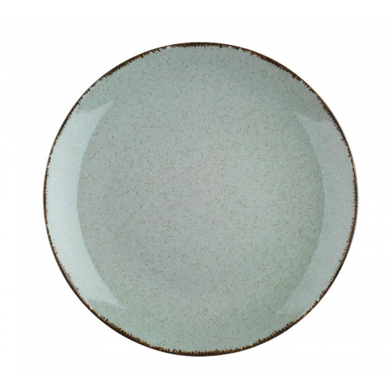 Serviciu de masa Color-X, 24 piese, 6 persoane, portelan, verde, kutahya porselen