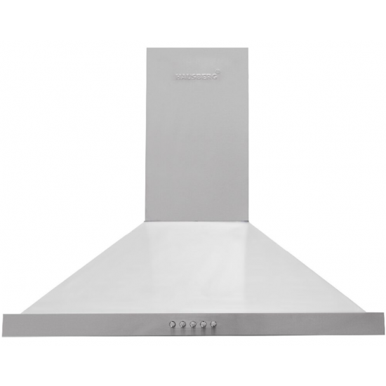 Hota incorporabila decorativa Hausberg HB-1260, Putere de absorbtie 450 m3/h, 1 motor, 60 cm, Inox