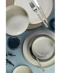 Serviciu de masa Moderna Colore Matte, 24 piese, 6 persoane, portelan, scortisoara, kutahya porselen