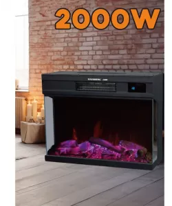 Semineu electric cu ventilator si telecomanda Hausberg HB-8211, 2000W, efect de flacara reala, 2 trepte de incalzire, termostat electronic, 4 culori, touch screen, metal si sticla Semineu electric cu ventilator si telecomanda Hausberg HB-8211, 2000W, efect de flacara reala, 2 trepte de incalzire, termostat electronic, 4 culori, touch screen, metal si sticla