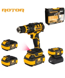 Autofiletanta pe acumulator ROTOR RDB21 21 V /3 Ah, 1350 Rot/min, 18+1, 30 Nm, Brushless