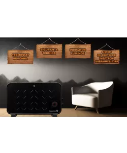 Convector Luxury cu Temporizator, HAUSBERG HB8210 Convector Luxury cu Temporizator, HAUSBERG HB8210