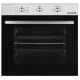 Pachet incorporabil Hausberg Cuptor electric HB-8053, Clasa A, 71L, 2225W, Negru/Inox, Plita Incorporabila HB-555, 4 arzatoare, Gaz, Inox, Hota incorporabila decorativa HB-1220, Putere de absorbtie 450 m3/h, 2 motoare, 60 cm, Inox