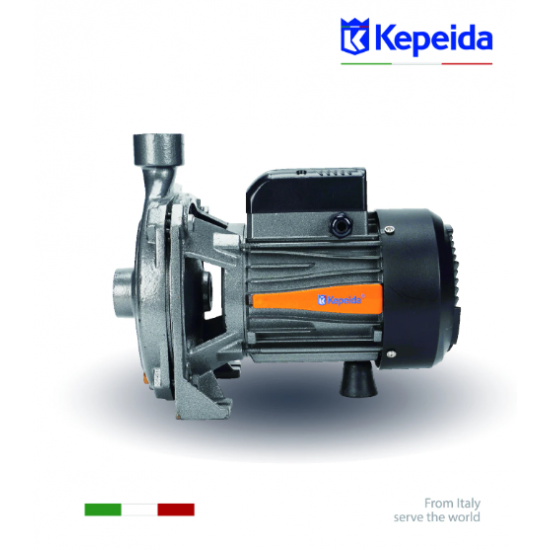 Pompă de apă de suprafață KEPEIDA CPM-158K, 750 W, debit max 110 Litri/minut, înălțime maximă 30 metri, bobinaj 100% cupru, tehnologie și design italian