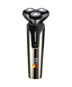 Aparat de tuns/ras barba reincarcabil Hausberg HB-78GR 1200mAh IPX6 USB Type-C