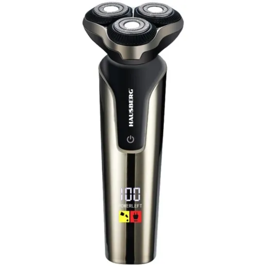 Aparat de tuns/ras barba reincarcabil Hausberg HB-78GR 1200mAh IPX6 USB Type-C