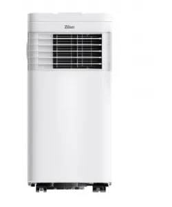 Aer Conditionat Portabil Zilan ZLN7102, 9000 BTU/h, Functie 3 in 1, Clasa energetica A, Silentios, Kit inclus