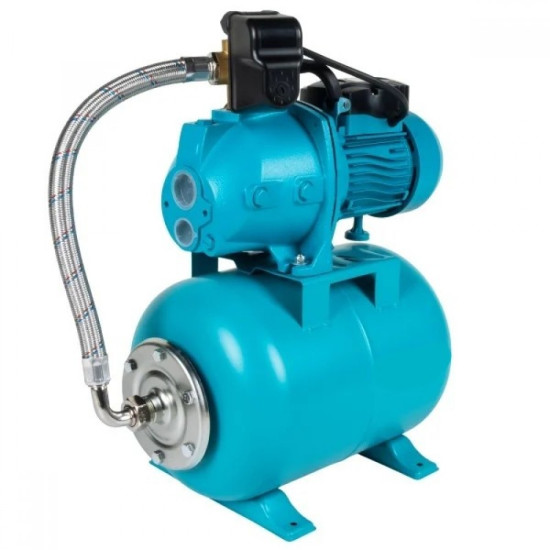 Hidrofor AUJET100, 0.75KW/1HP, 100L cu pompa centrifugala autoamorsata, stator cupru, rotor inox, FERMAX MX1661