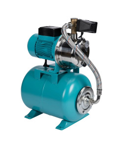 Hidrofor AUJET100SS, 0.75KW/1HP, 100L, POMPA INOX, cu pompa centrifugala autoamorsata, stator cupru, rotor inox, FERMAX MX1662