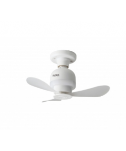 Ventilator de tavan cu iluminare LED FLORIA ZLN4581, Diametru 15.2 cm, 3 palete, Putere 11W